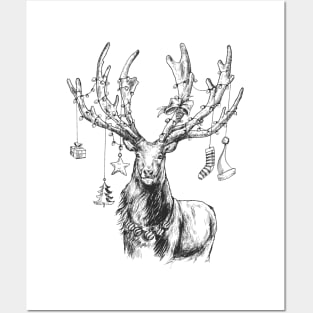 Reindeer Posters and Art